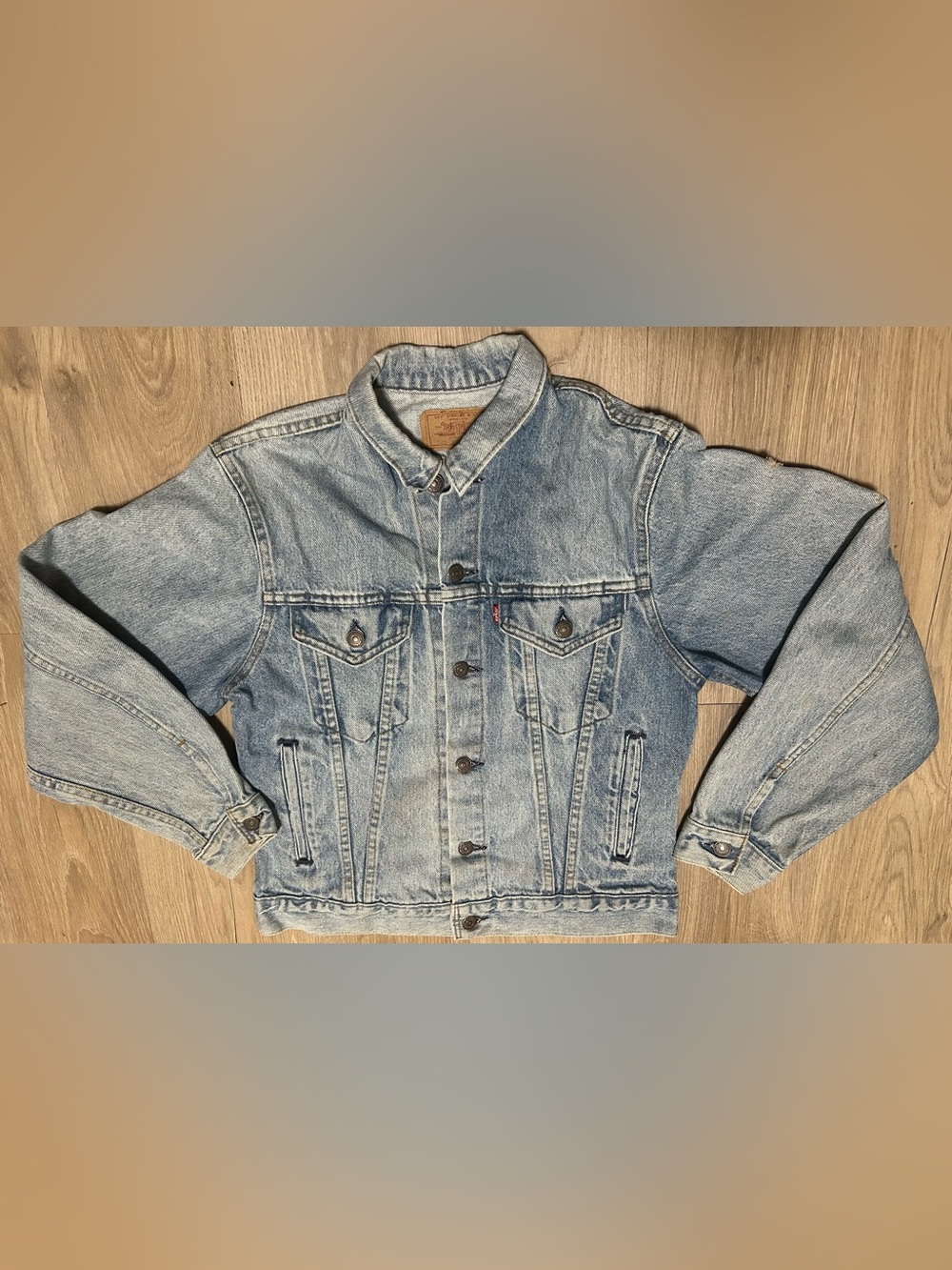 Vintage Levi's Light Wash Blue Denim Jacket